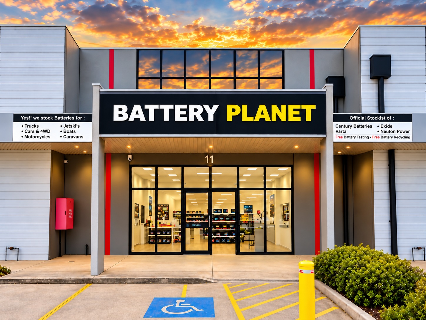 BatteryPlanet Mobile Service Van and Technician - Call (03) 7300 8300